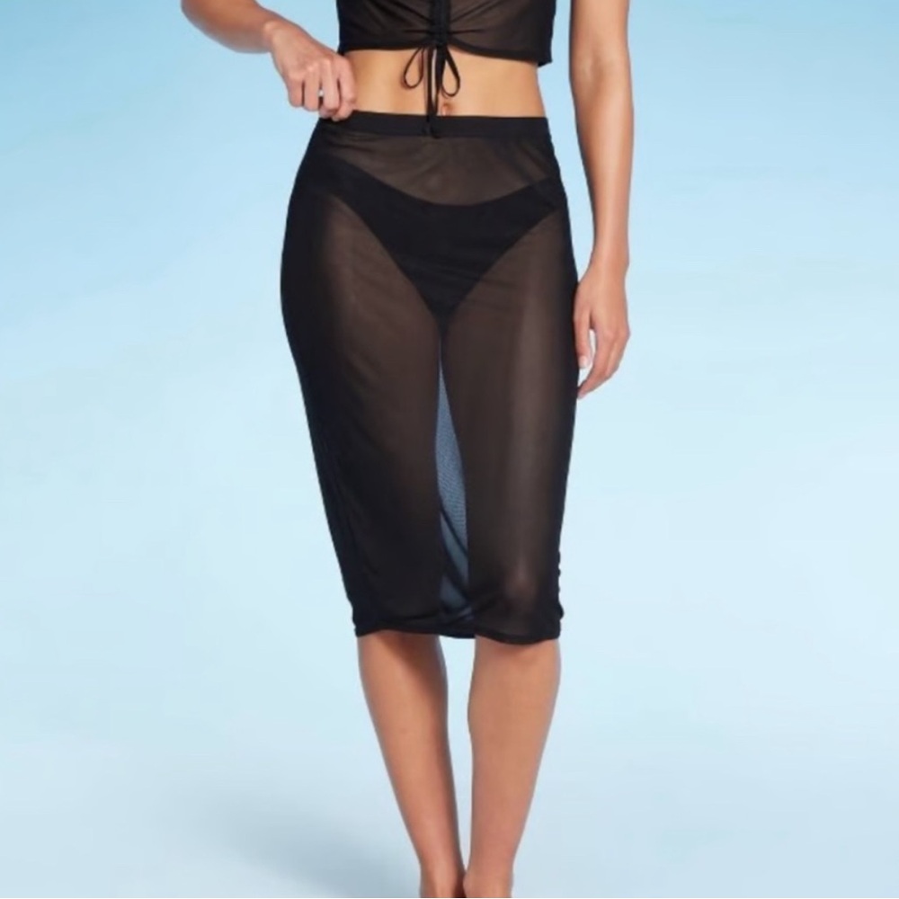 5/$25Wild Fable Mesh Swim Coverup Skirt NWT